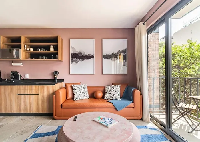 Apartment Modern & Comfy - Roma-condesa - Cama King - A/c -