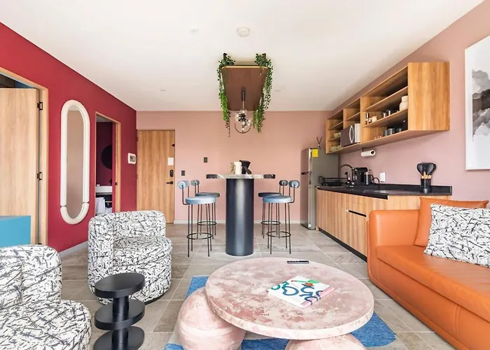 Modern & Comfy - Roma-condesa - Cama King - A/c - Apartment *