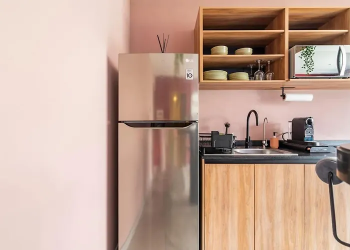 Apartment Modern & Comfy - Roma-condesa - Cama King - A/c -