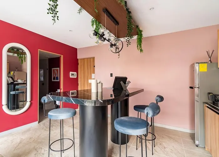 Modern & Comfy - Roma-condesa - Cama King - A/c - Apartment