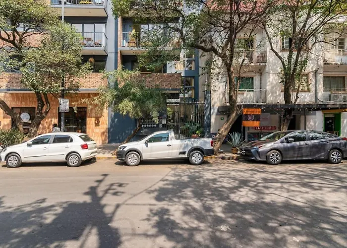 Modern & Comfy - Roma-condesa - Cama King - A/c - Mexico City